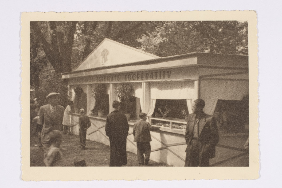 Kiosk laulupäeva ajal 1950.aastatel.