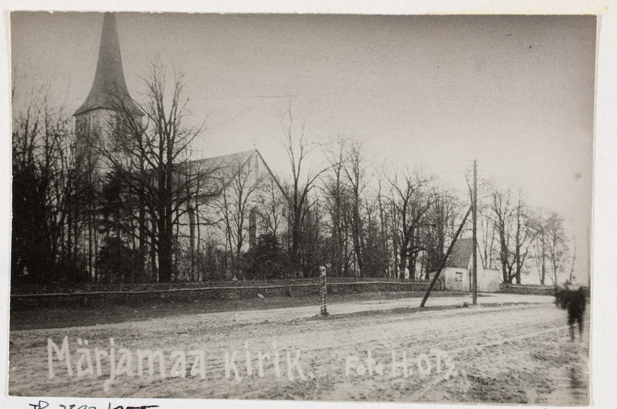 Märjamaa kirik, pildistatud enne 1929.a.