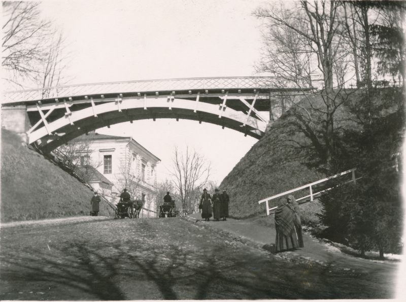 Foto. Tartu. Kuradisild Toomel. 1891.