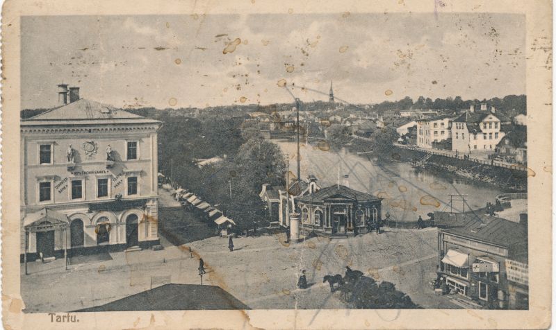 Postkaart. Tartu vaade. 1922.