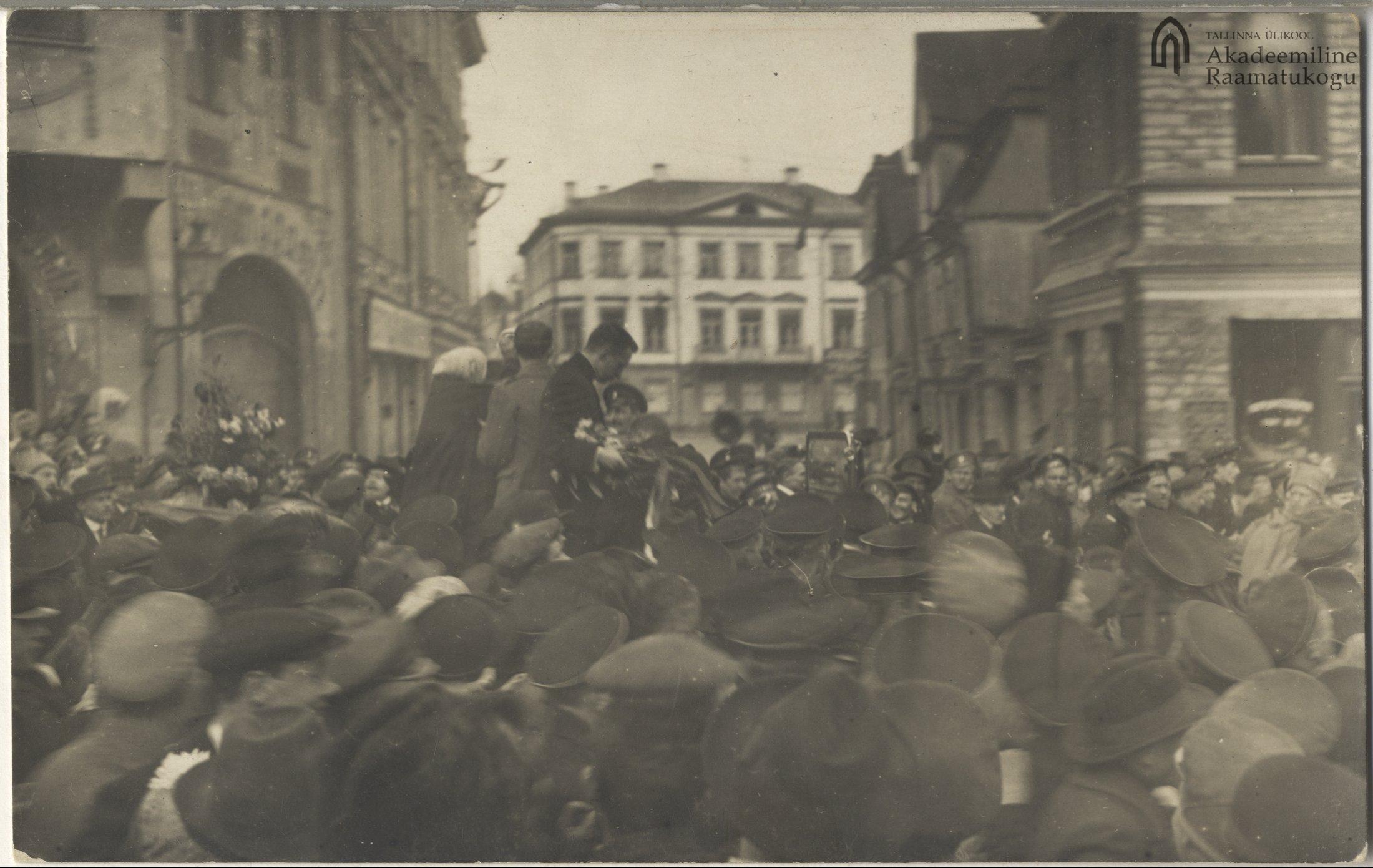 Tallinn. Aleksandr Kerenski visit 22.04.1917