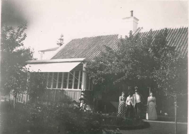 Foto. Haapsalu "Villa Goldonkel" (Villa Kuldonu). Juuni 1891.