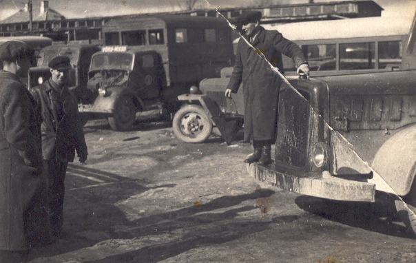 Foto. Autotransportbaas nr. 3.