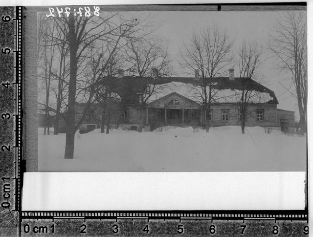 Pagari mõis (Paggar), valitsejamaja 1909. Jõhvi khk