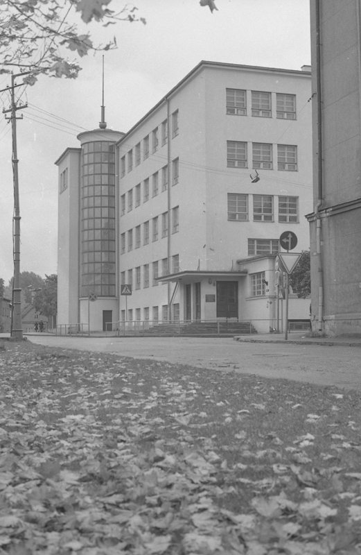 Lenderi gümnaasium Tallinnas, vaade. Arhitekt Herbert Johanson