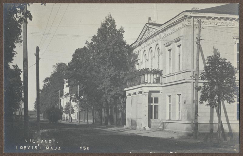 foto albumis, Viljandi, Tallinna tn 16, u 1910, foto J. Riet