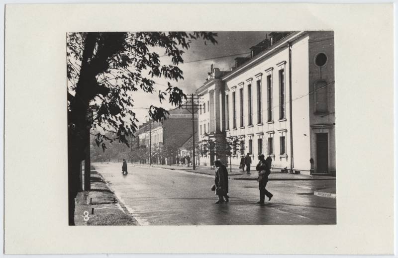 foto, Viljandi, Tallinna tn, kultuurimaja, kaubamaja, u 1960