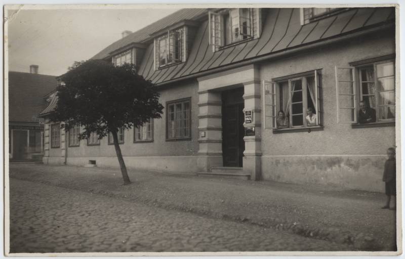 fotopostkaart, Viljandi, Tallinna tn 8, u 1930
