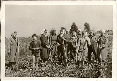 foto, kõplajad Koordis 1962.a.