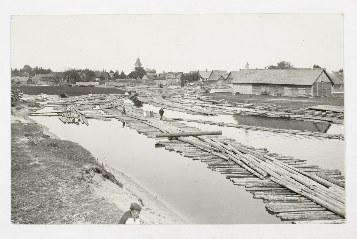 Palgiparved Lohusuu jõesuus, 1921