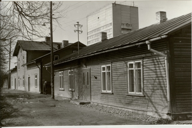foto Paide Puuvilja tänav 1985