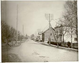 foto, vaade Pärnu t. Paides 1953. a.