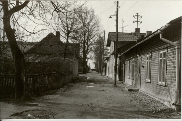 foto Paide Puuvilja tänav 1985
