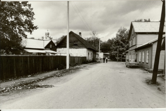 foto Paide Rüütli tänav 1985