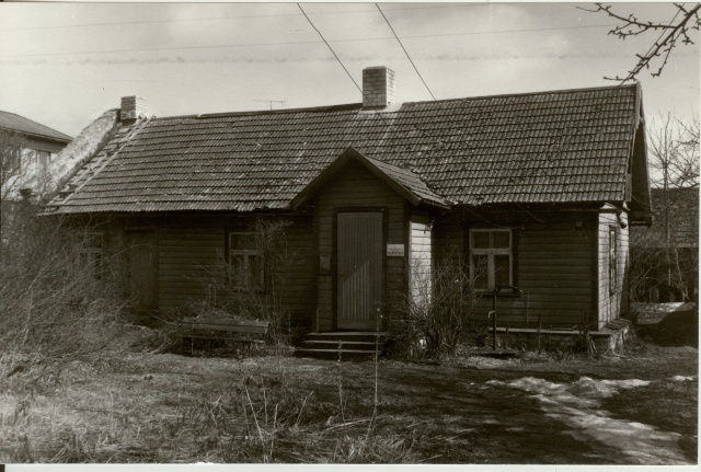 foto Paide Rüütli tänav 1985