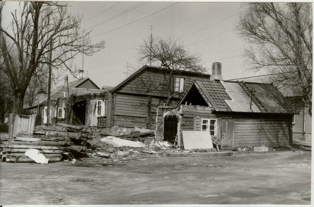 foto Paide Pikk tänav 1986