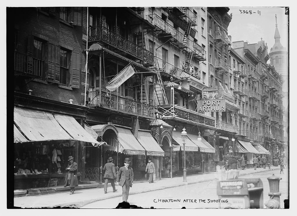 Chinatown after the shooting (Loc)