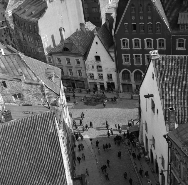 Tallinna vaade. Vanalinn. Vana Turu tänav.
