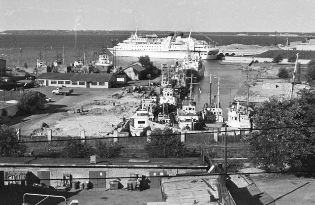 Laev "Delfin Cruises" Tallinna sadamas.