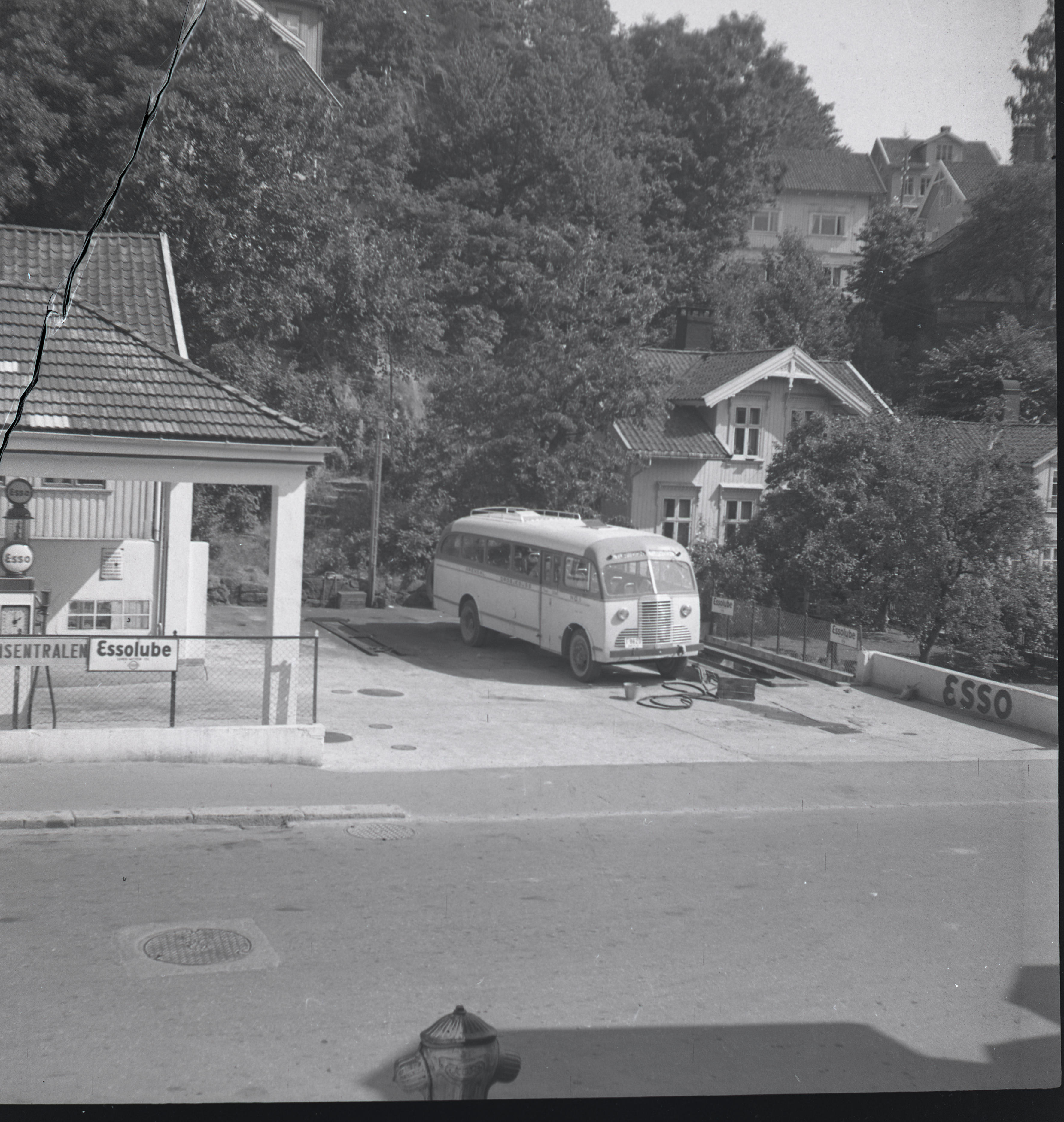 Bensincentralen Drosjene, Arendal.