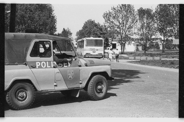 Politseiauto Kiviõlis