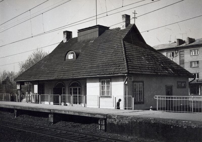 Järve raudteejaam Tallinnas. Arh. Karl Burman