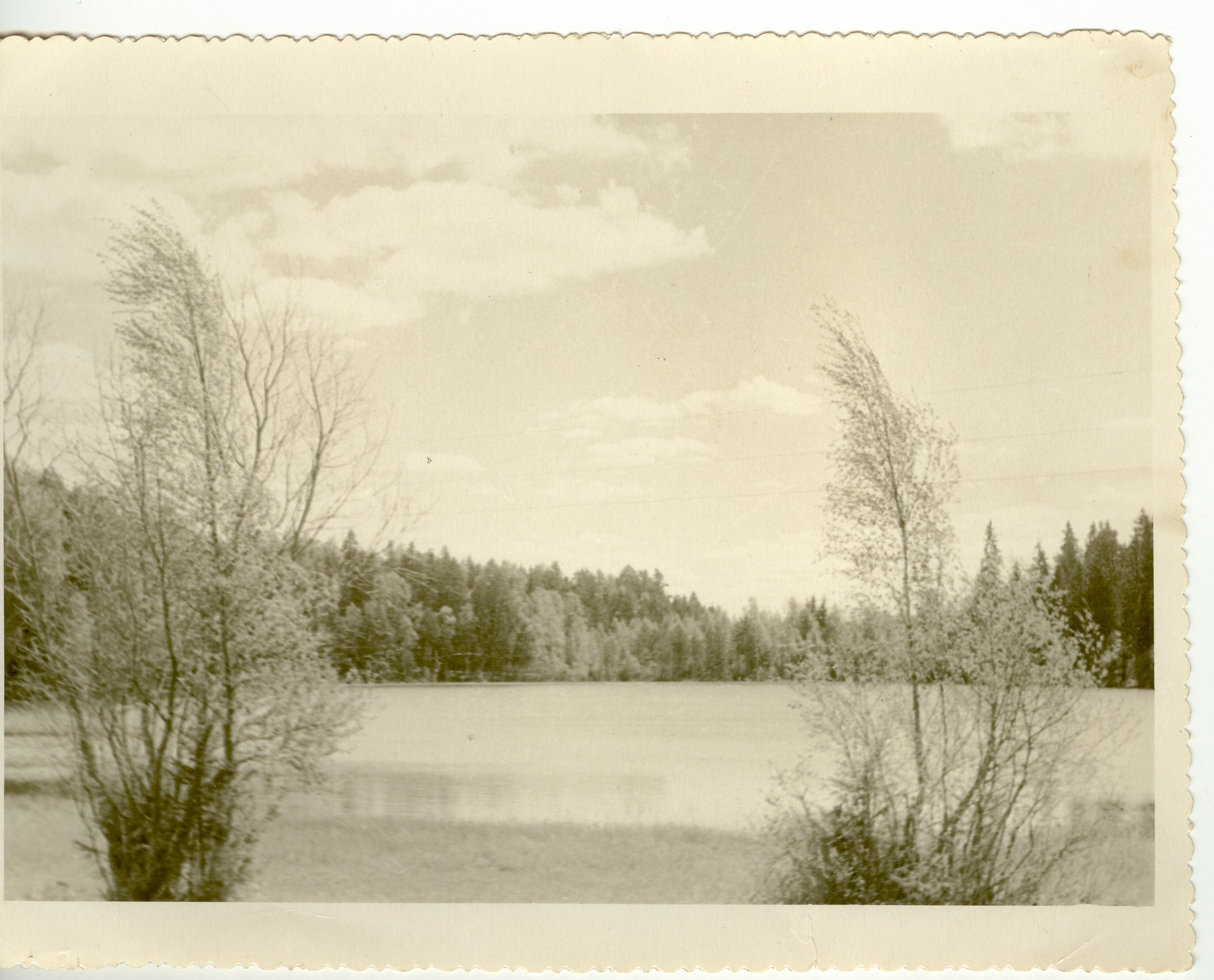 foto, Aegviidu-Nelijärve Nikerjärv 1950.a.