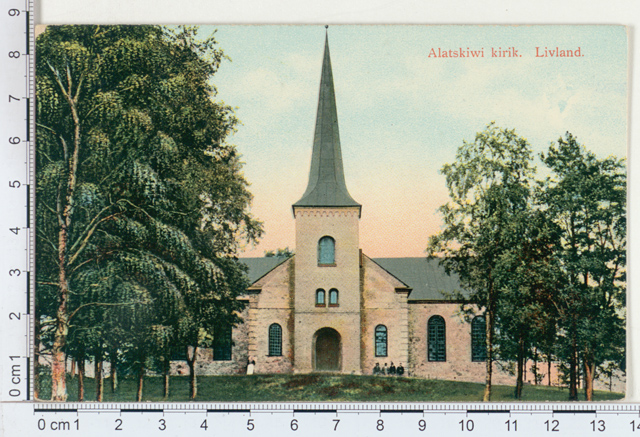Alatskivi kirik Liivimaal