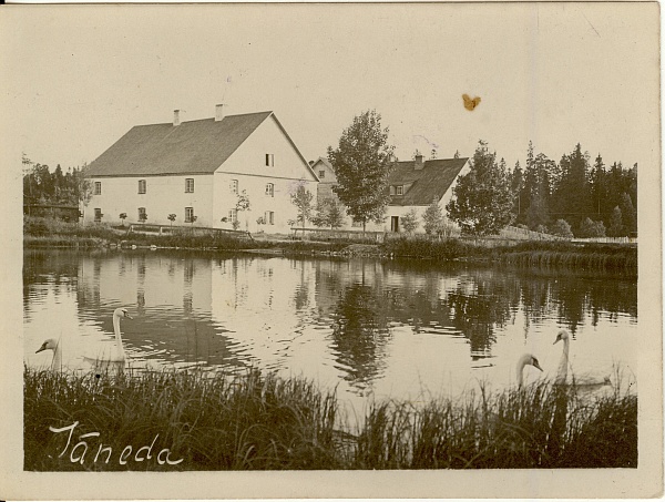 foto, Jäneda Põllutöökooli ühiselamu 1926.a.