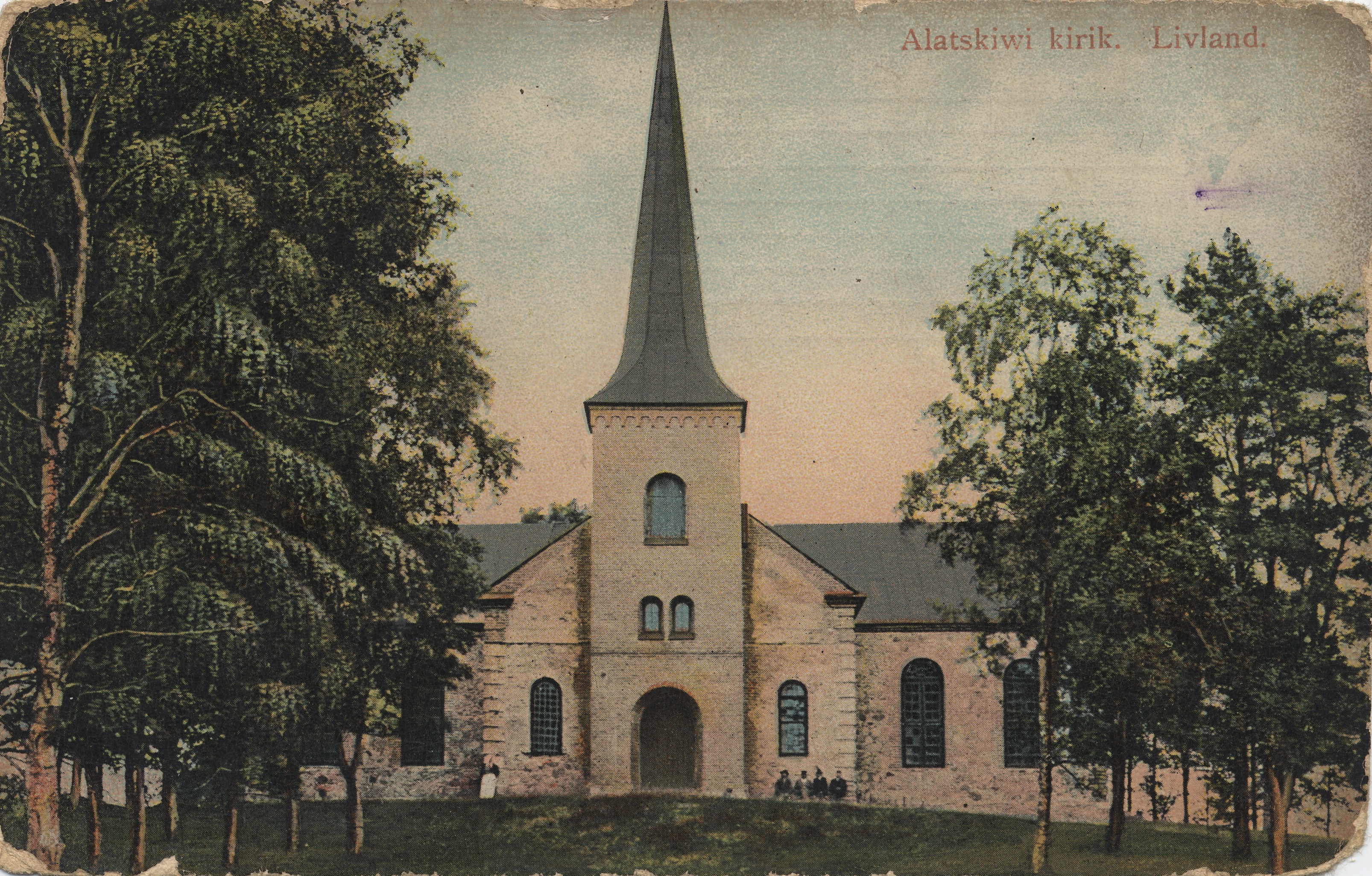 Alatskiwi Church : Livland