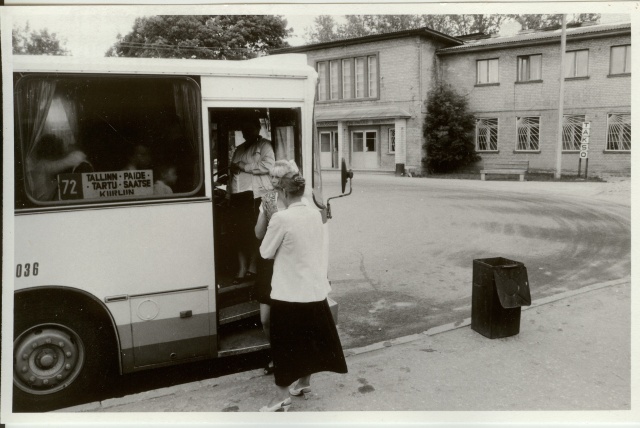 foto Paide bussijaamas 1994