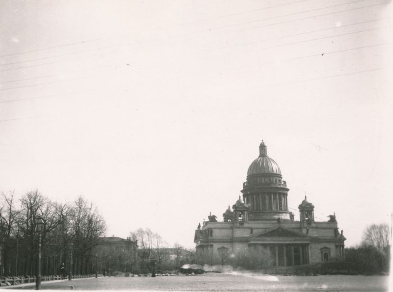 Foto. Peterburg. Iisaku kirik. 1891