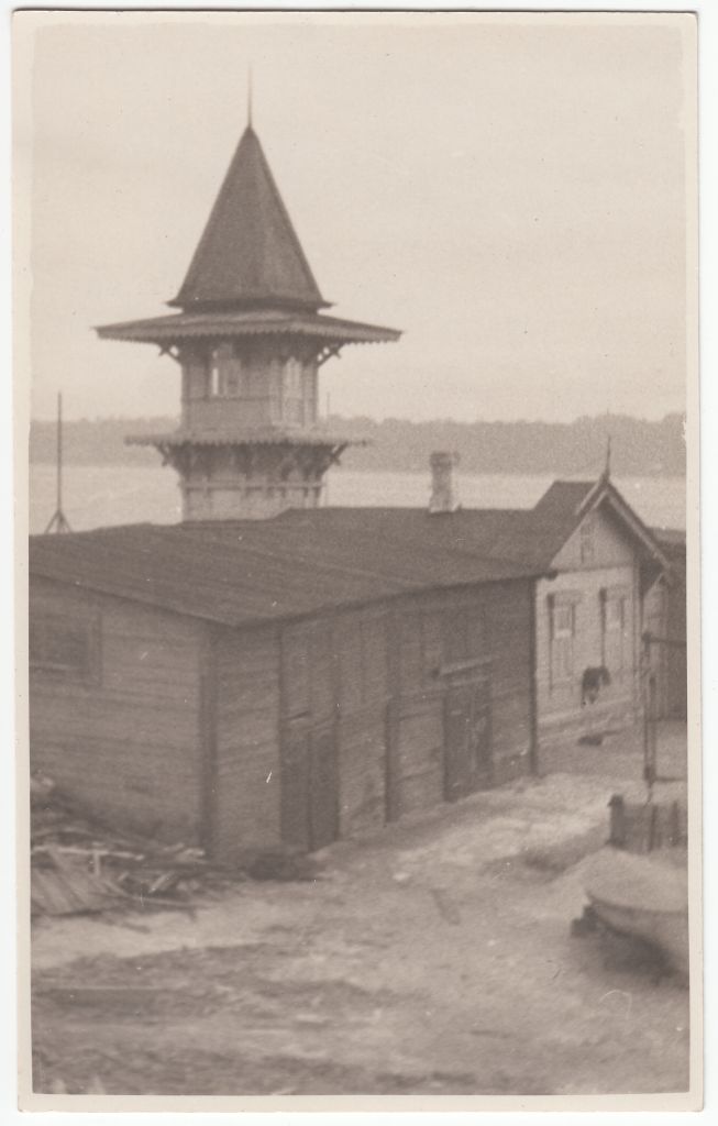 Tuletorn ja hooned Tallinna sadama Põhja muulil