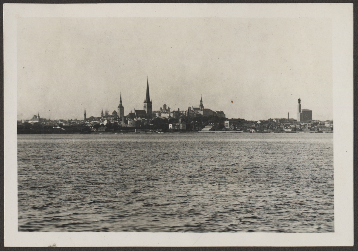Tallinna panoraam, foto Hermann Tõnissoo perealbumist