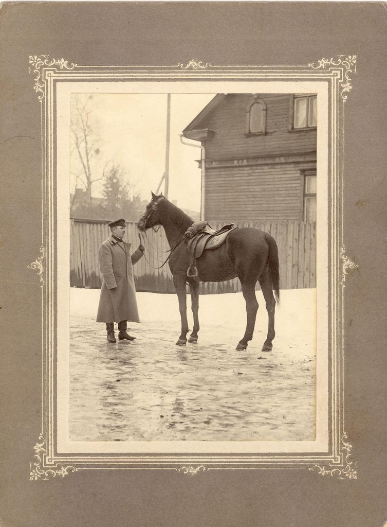 Dr. Müllerson oma hobusega