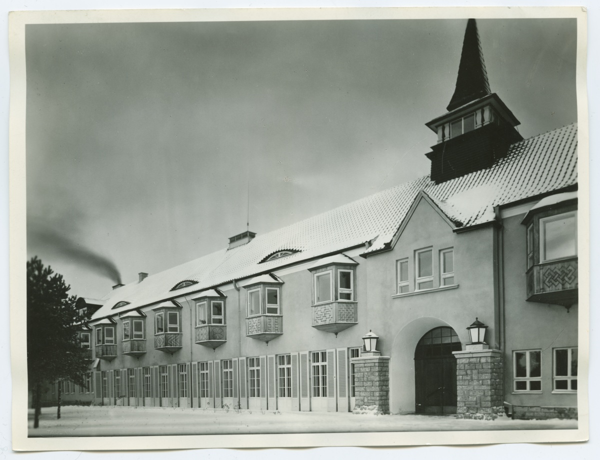 Tallinn, Vabaõhukool Kloostrimetsal.