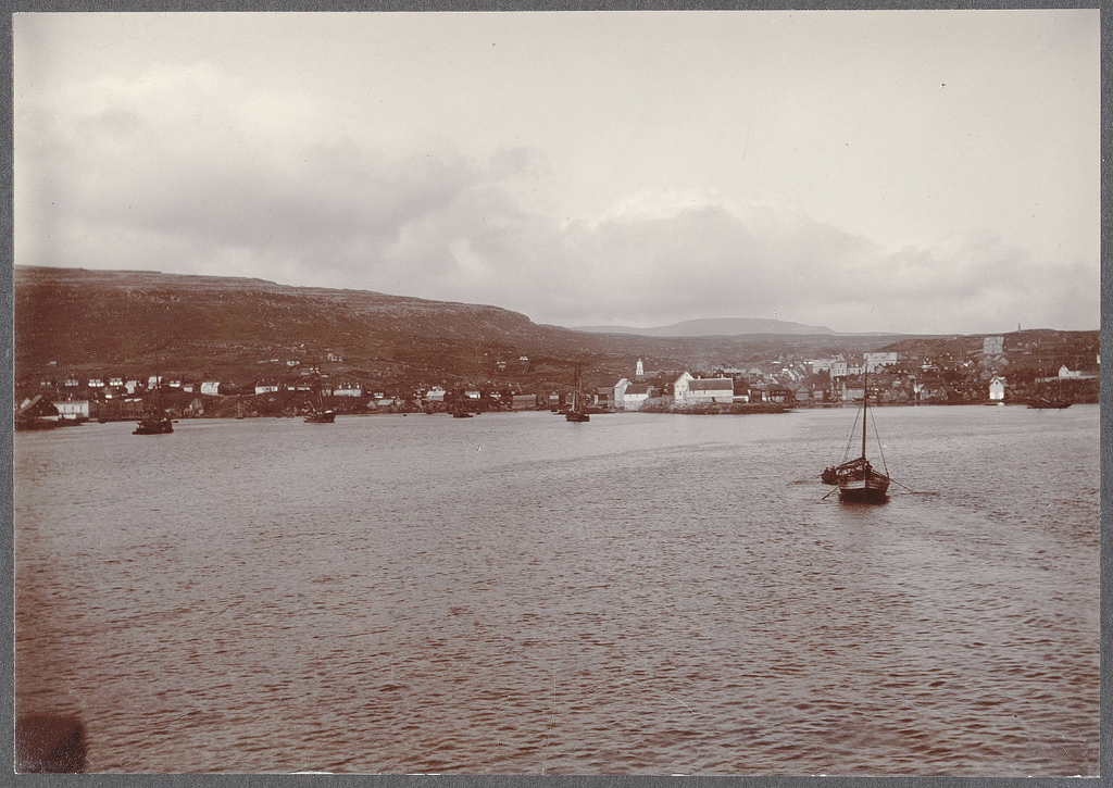 Tórshavn from the sea.