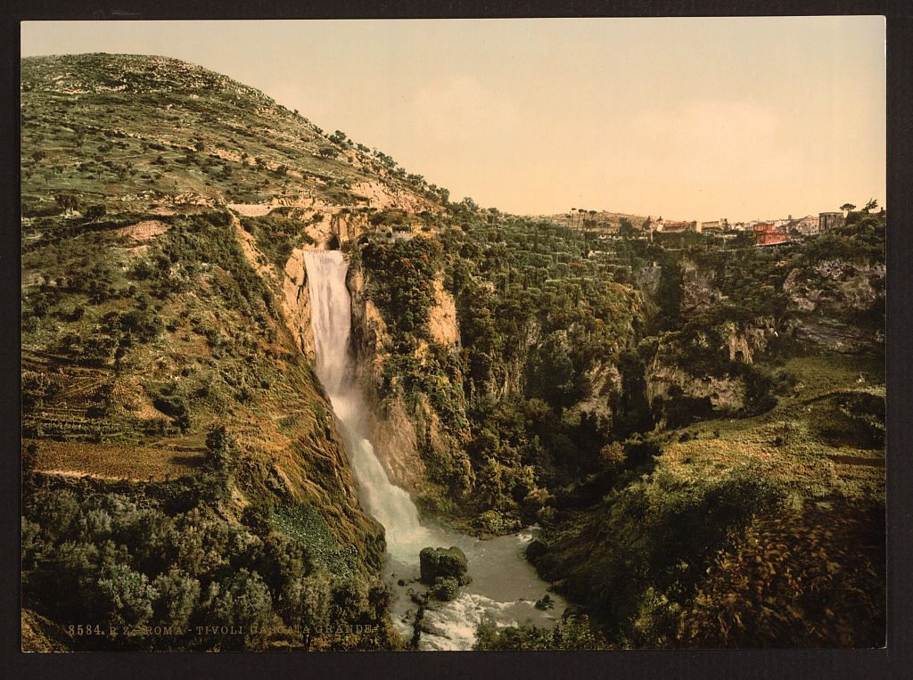 [great Cascade, Tivoli, Rome, Italy] (Loc)