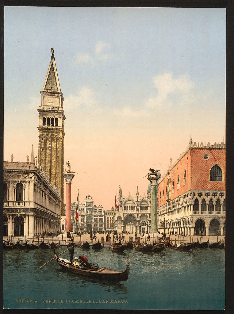 [st. Mark's Place with campanile, Venice, Italy] (Loc)