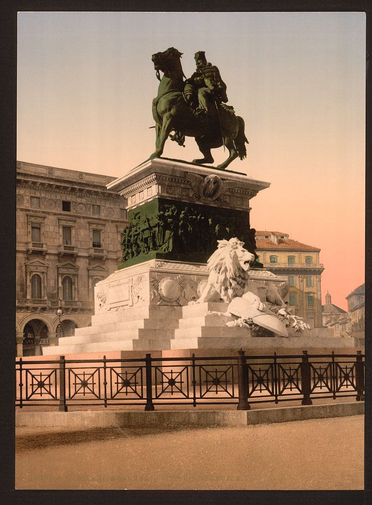 [monument to Victor Emmanuel, Milan, Italy] (Loc)
