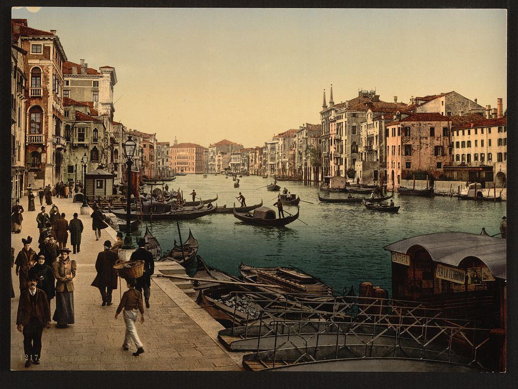 [the Grand Canal, view II, Venice, Italy] (Loc)
