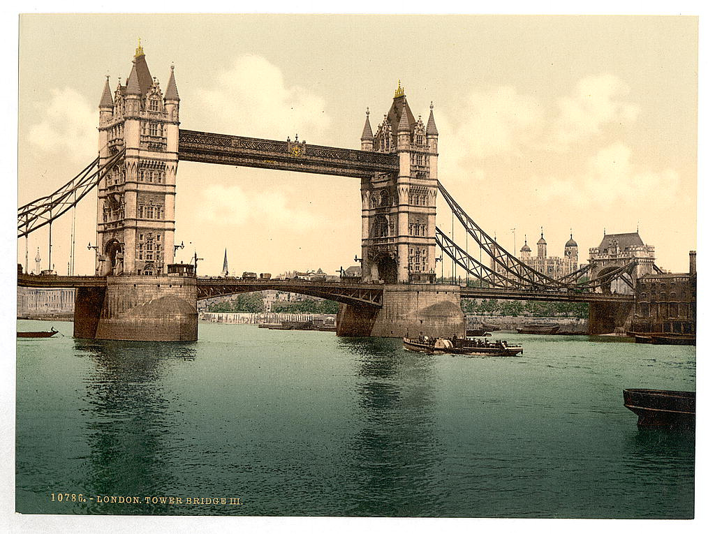 [tower Bridge, III. (closed), London, England] (Loc)