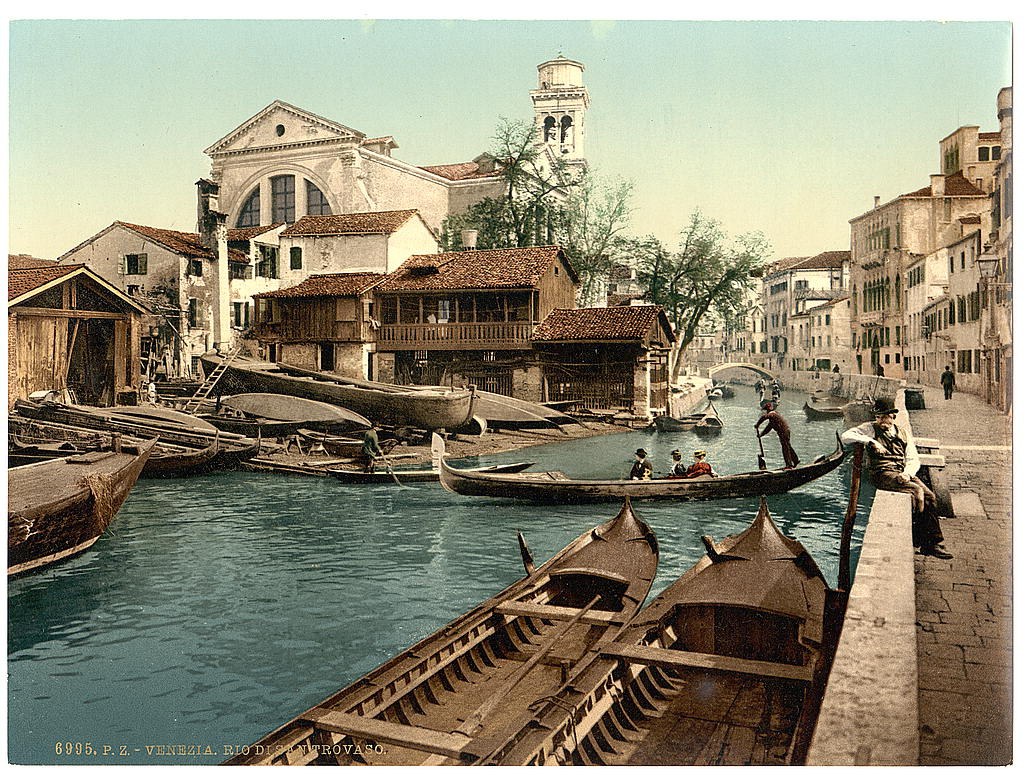 [rio di San Trovaso, Venice, Italy] (Loc)