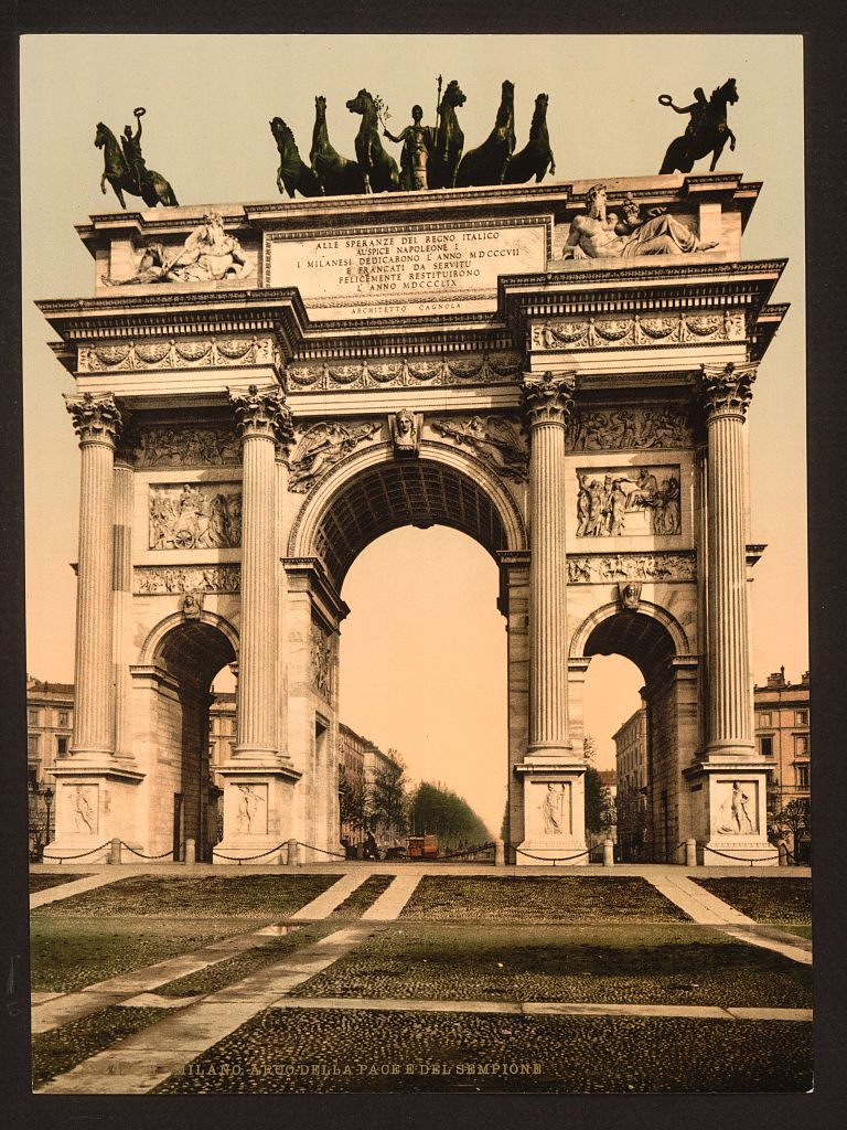 [the Arch of Peace, Milan, Italy] (Loc)