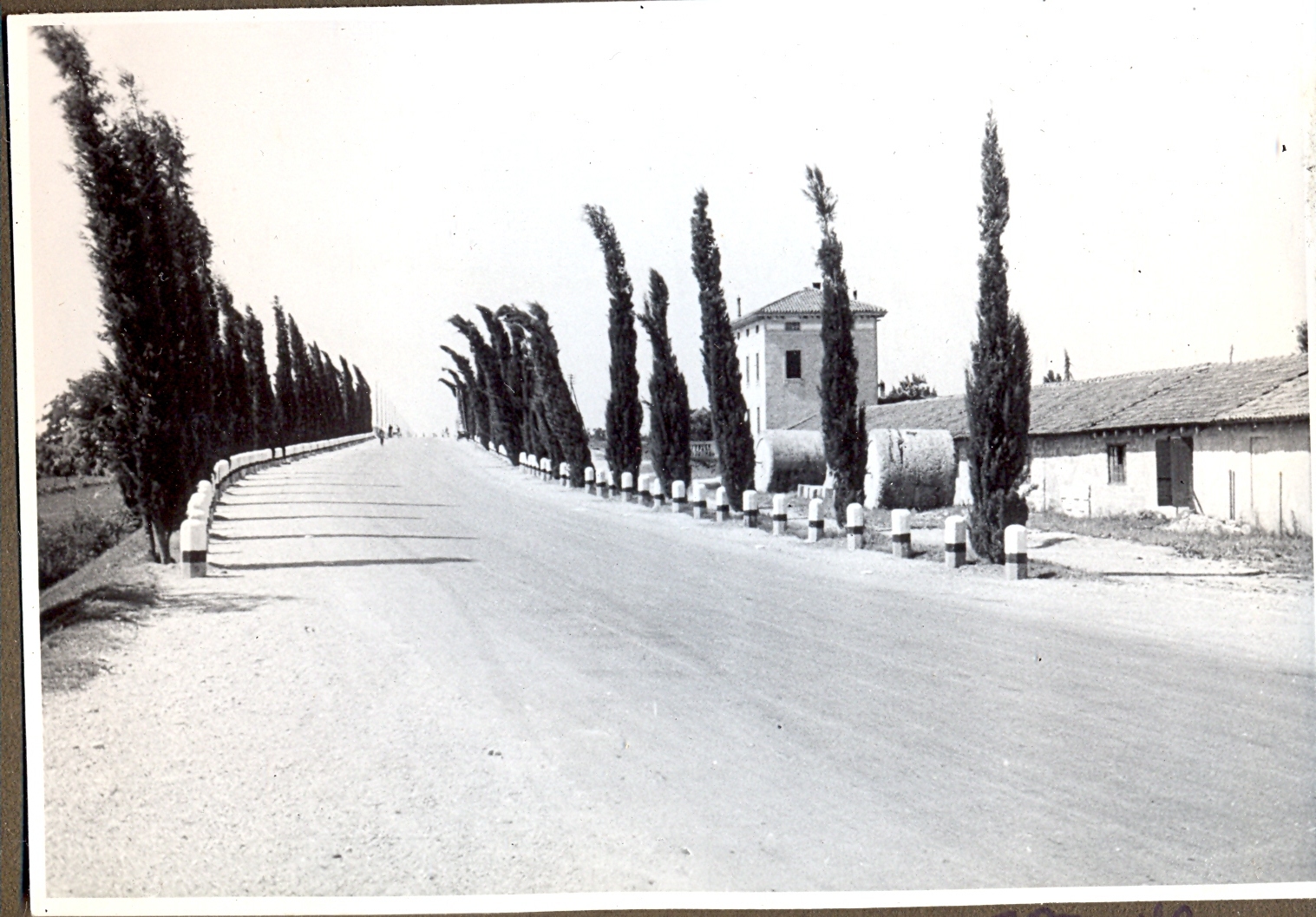 Foto Lombardia maastik Milano lähistel Põhja-Itaalias 02.07.1938