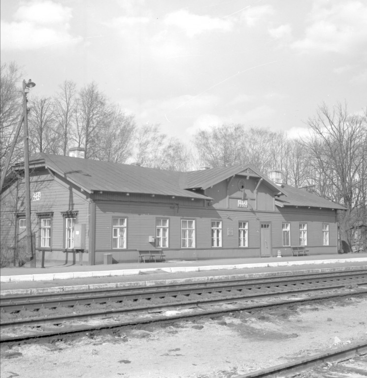 Võru Railway Station building Võru County Võru City