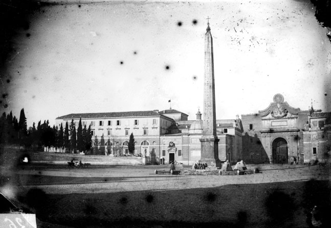 Obélisque de Ramsès II, Place du Peuple (Piazza del Popolo), Rome