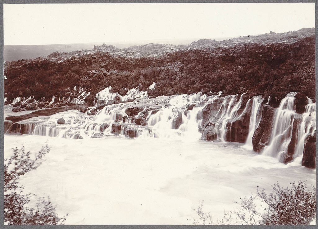 Waters of part of Norðlingafljót, old branch.