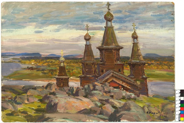 R. Sagrits, Karjala. Vana kirik Kemis