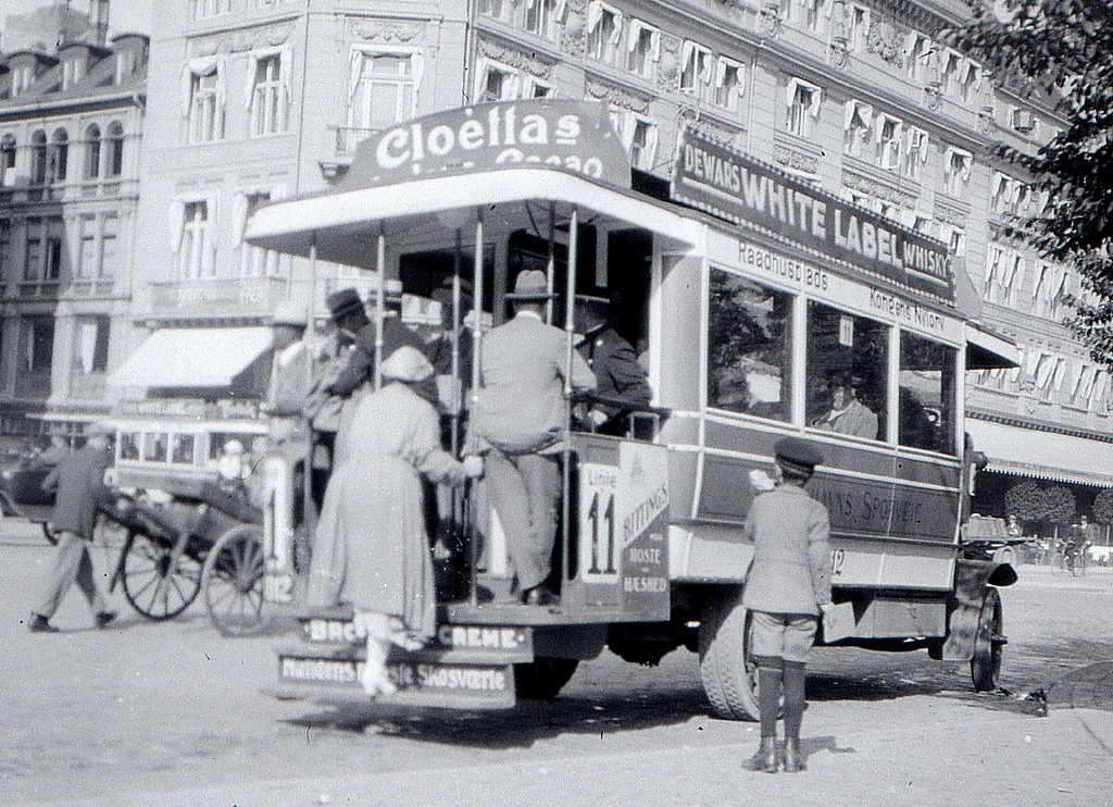 Bus in Copenhagen 1922
